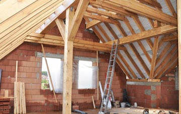 Punnetts Town attic trusses
